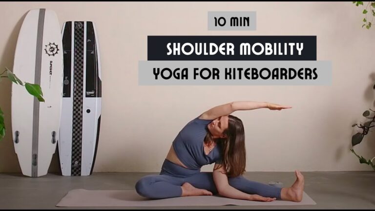 10min shoulder mobility | Yoga for kiteboarders