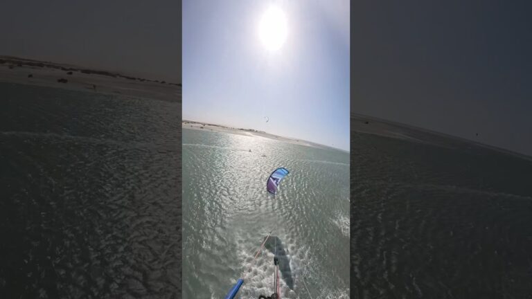 Getting the kite Low