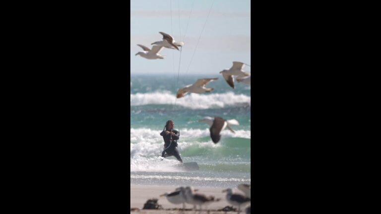 Mesmerizing Kitesurfing with @willow.surfs - XR8 & Fusion 6 in Action! by @supernothing_ofc