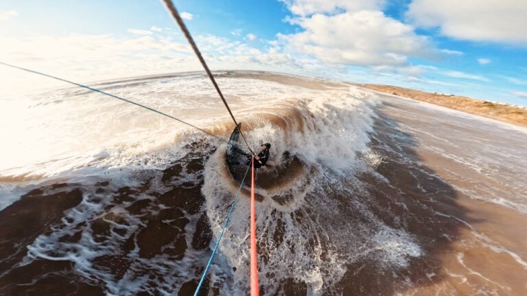 WINTER KITE-SURFING MISSION!