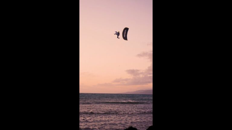 Soaring High: Shahar Tsabary's Epic Big Air with Pace Pro in Tarifa! #kiteboarding