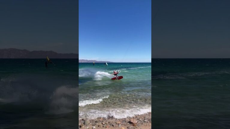 Gary from Ride Engine showing how it’s done in La Ventana, Mexico
