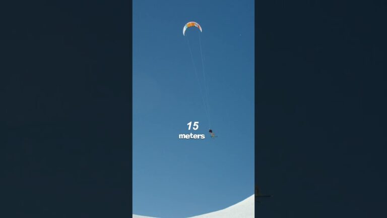 Full video on why you should go snowkiting out now!! #kiteboarding #kitesurfing #snowkiting