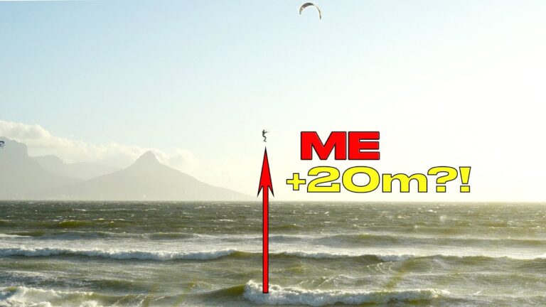 Chasing my 19 METERS record in INSANE wind! Episode 1