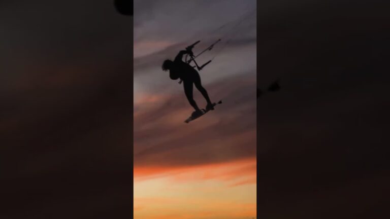 Fire sunset with @stinokiteboarding