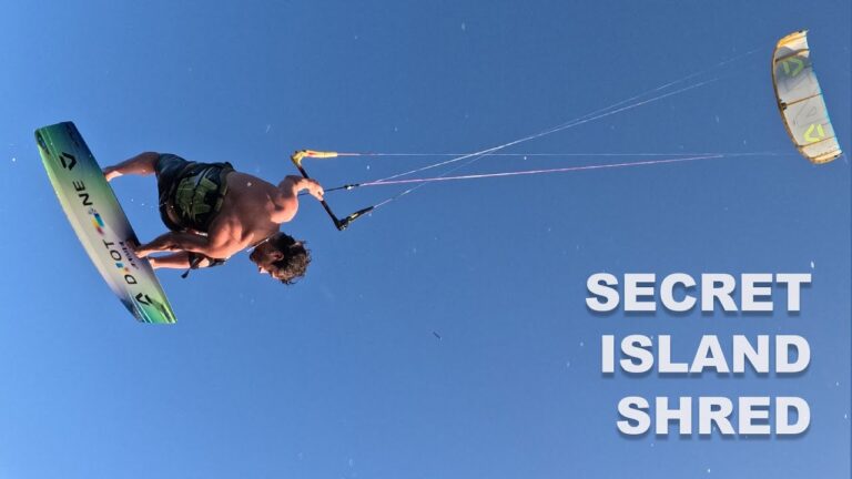 Secret Caribbean Kiteboarding Island!