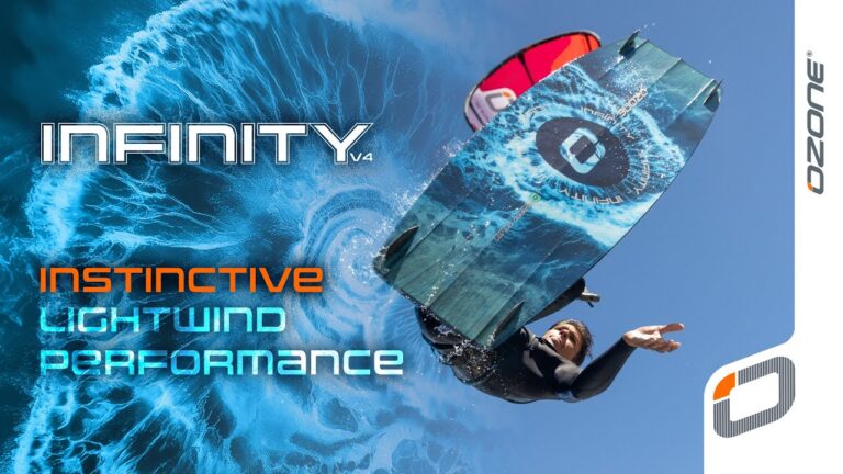 Fun sessions, more often | Infinity V4 lightwind twin-tip