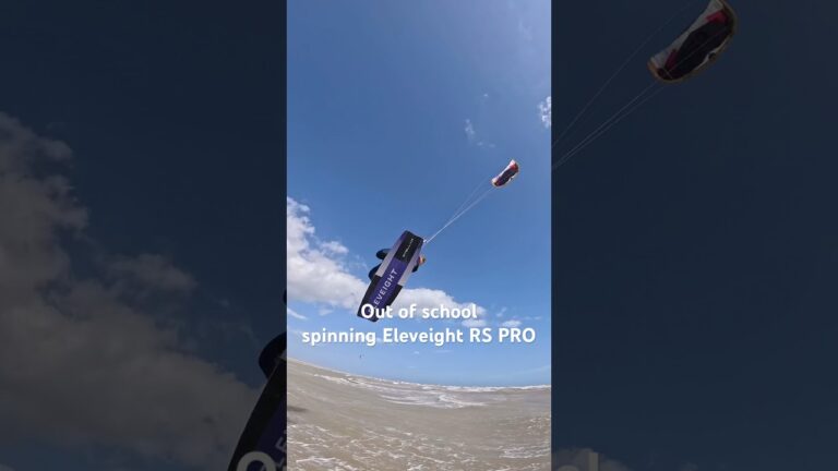 Enjoying winds when school no more. Eleveight RS PRO what a toy to get in the best flow. #eleveight