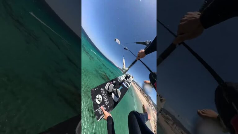 Levante is back Time for some proper training. #letskitesurf #kitesurfing #kiteboarding #megaloop