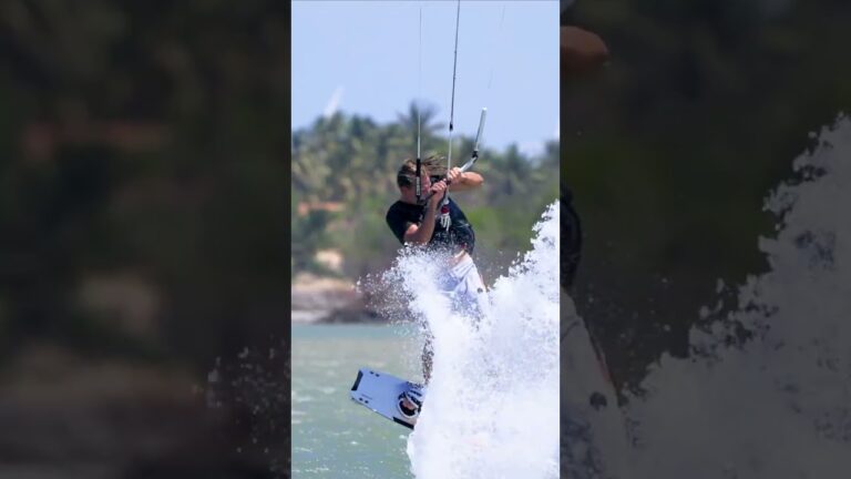 Epic Kiteboarding Tricks at Laguna de Patos with @stevenakkersdijk & @willow.surfs | #ridecore
