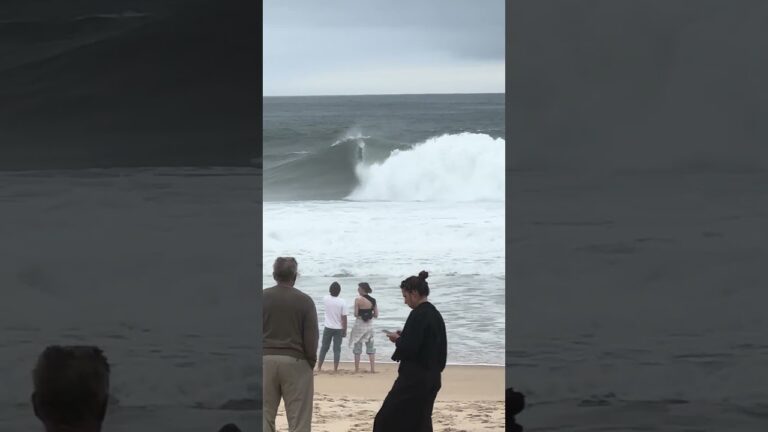 Small Nazare is still punchy #adventure #surf #surfing