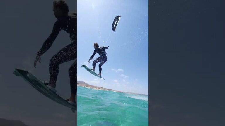 Epic Kitesurfing Session in Fuerteventura with Florian Scharscher! #CoreKites #RideCore