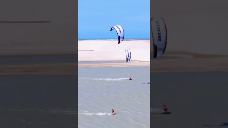 Exploring Camocin's Landscapes: Kitesurfing Adventure with @vrinhamal | @supernothing_ofc