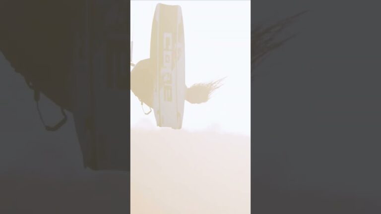 Epic Kiteboarding in Aguas Belas with @willow.surfs | Golden Landings & Thrills