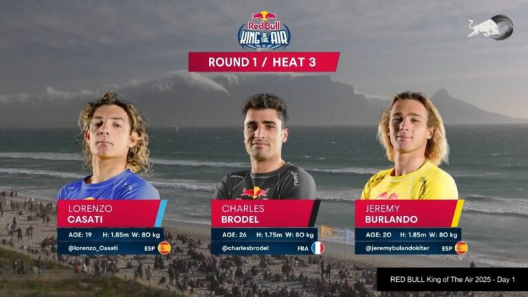 RED BULL KING OF THE AIR 2025 - Round 1 - Lorenzo Casati \ Jeremy Burlando \ Charles Brodel