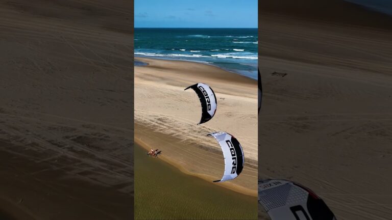Lagoon Fun! Kitesurfing Adventures with @theresetaabbel & @mel_mellinski #Kiteboarding
