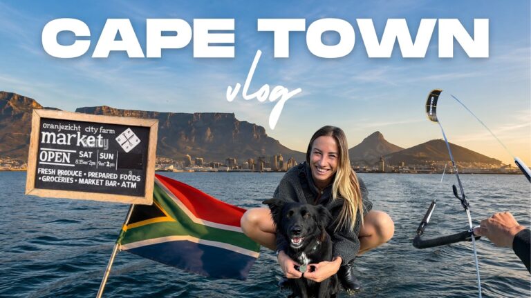 First Vlog in Cape Town | training, my homemade granola and a glimpse in my life