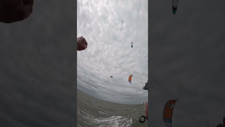 Can it get any closer than this? #kitesurfing #kite