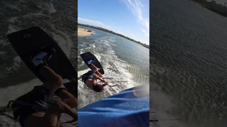 Near death kiteboarding again! #courtintheact #freeride #crash #kiteboarding #kitesurf