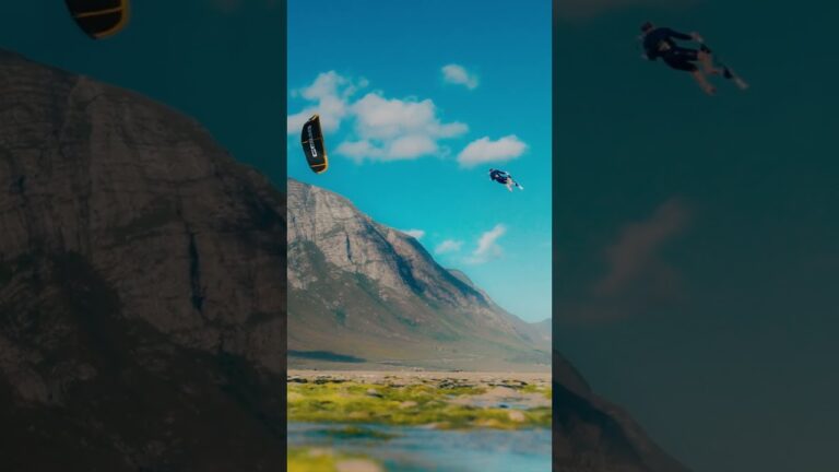 Unreal Kiteboarding with Giel Vlugt in Hermanus, SA #RideCore #KitesurfingAdventure