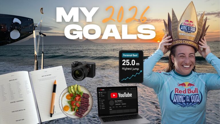 My 2026 Vision Board | Big Goals, Heavy Leg Day & Kiting In Hermanus