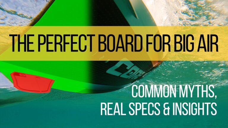 The Perfect Board For Big Air | Common Myths, Real Specs & Insights