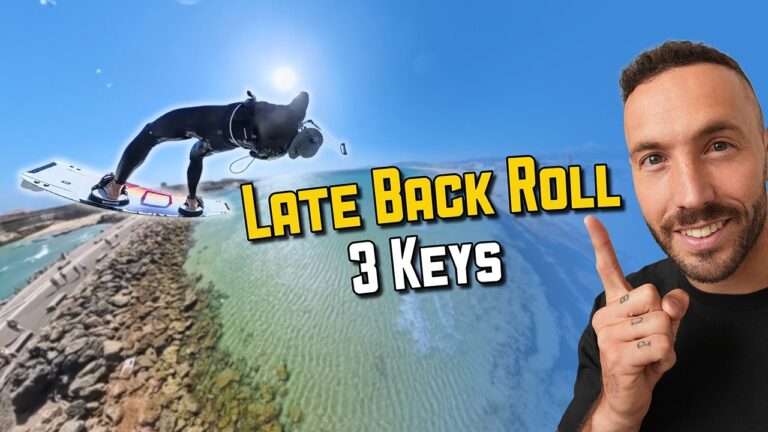 How to Kiteloop Late Back Roll