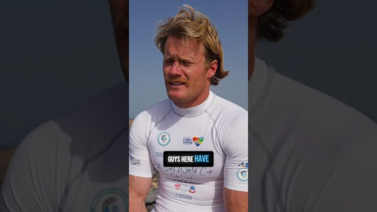 Fresh mindset to start the year, former World Champ James Carew #capeverde #gkakiteworldtour