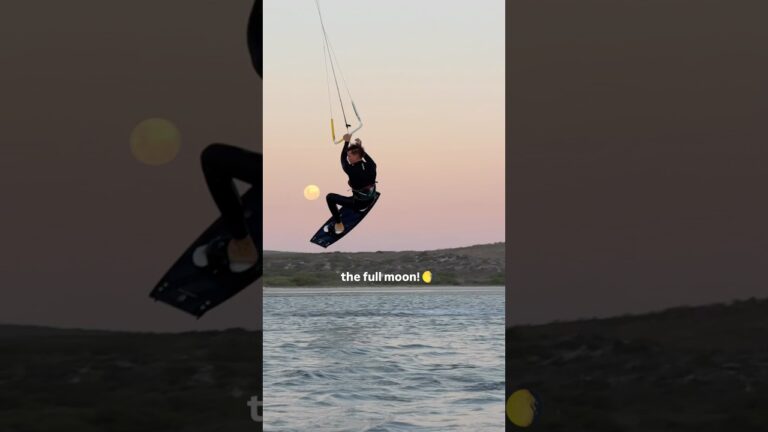 When you see it… #watersports #sunset #southafrica #extremesports #kitesurfing