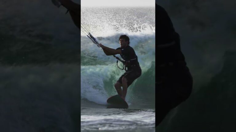 Woodley H. pushing past his comfort zone #gkakiteworldcup #kitesurf #capeverde