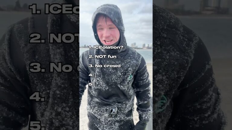 Kitesurfing in -5°C #kitesurfing #shortvideo #kiteground