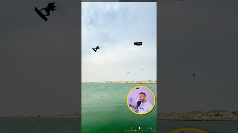 Kiteloop Late Back Timing #kitesurfing