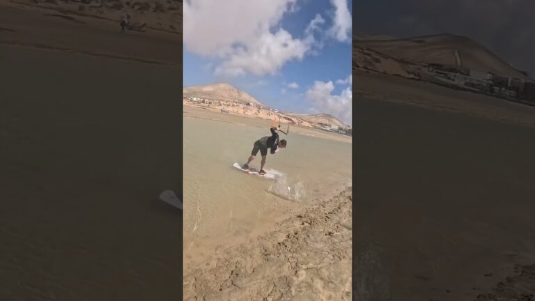 Waiting on the hightide to come in. #kitesurfing #shortvideo #shorts #kiteground #insta360