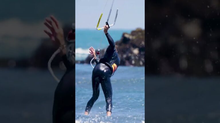 Epic Shore Break Waves & Kite Surfing Fun in Chile! | ft. @ben_beholz & @madox.surf