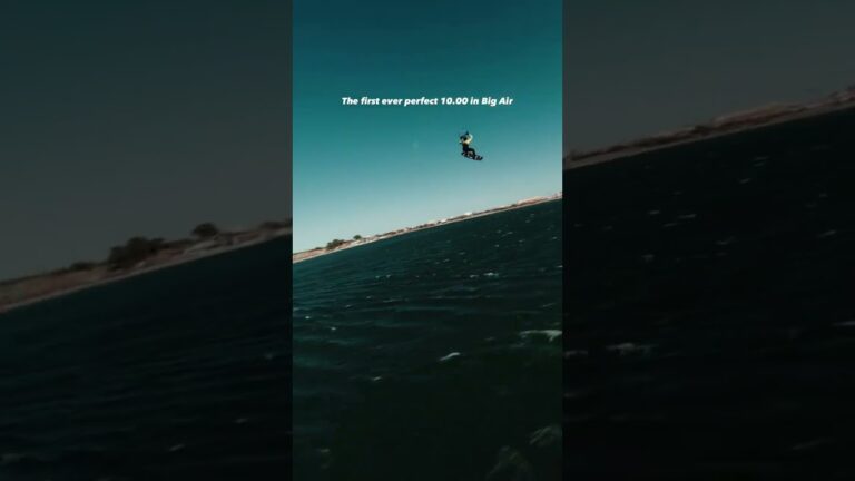 THE perfect 10 by Jamie O., and the first ever seen in Big Air #gkakiteworldtour #gka #bigair