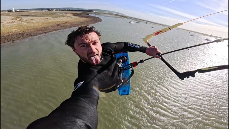 RAW #POV KITEBOARDING STOKE!!!