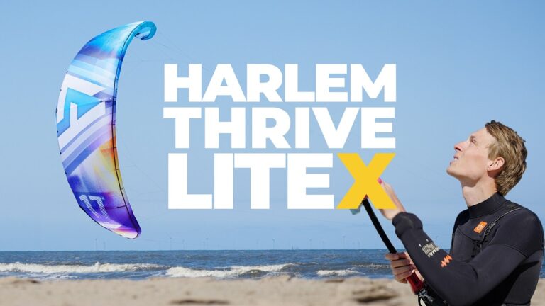 We Tried Kitesurfing in 5 Knots! | HARLEM Thrive LiteX Review