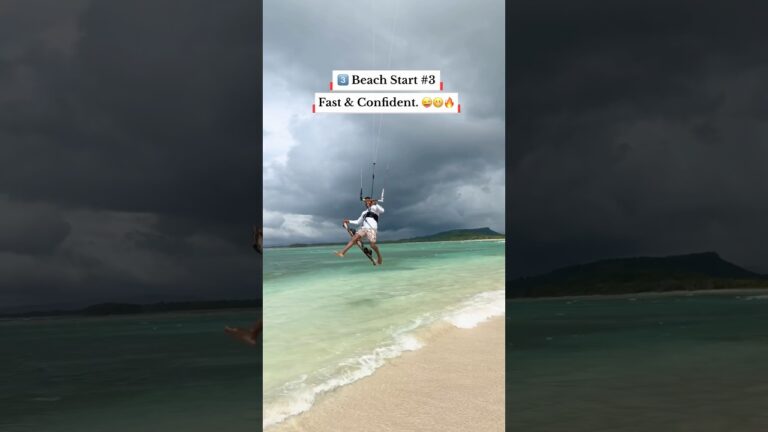 3 maneras fáciles y efectivas de comenzar tu sesión de kitesurf! #kite #kitesurf #kitesurfing