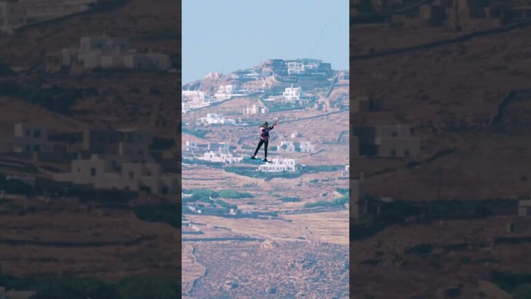 Breakthrough moment for @aya_k #gkakiteworldtour #gkabigair #greece #bigair #mykonos