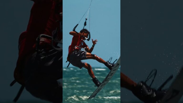 Davi, Brazil’s rising talent on tour #gka #gkafreestyle #mexico #gkakiteworldtour #kiteboarding