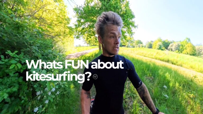 What is FUN about kitesurfing?