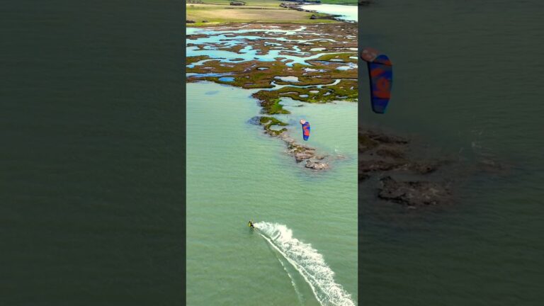 Finding this incredible places to ride! #courtintheact #truekiteboarding #freeride