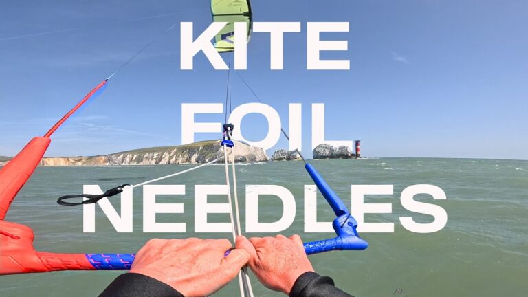 #POV KITE FOIL NEEDLES RUN!