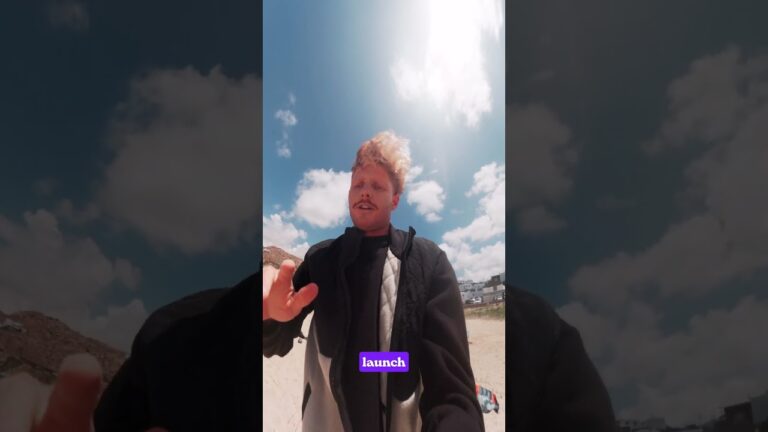 My best tips to launch in strong wind No need to wonder anymore ‍