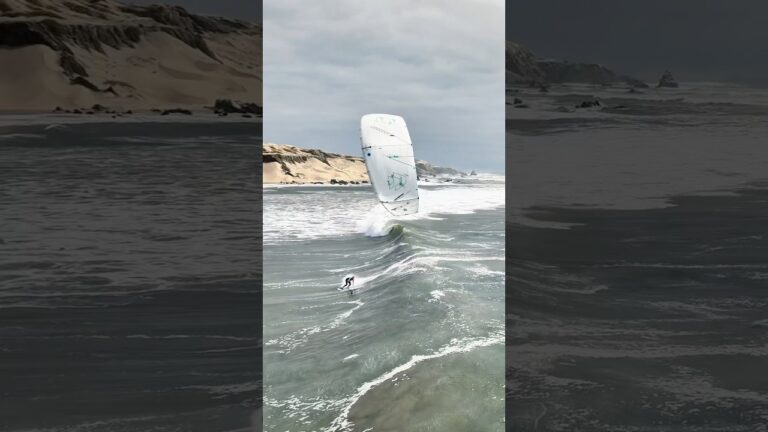 Having an epic time in Peru, the fastest wave I’ve ever kited