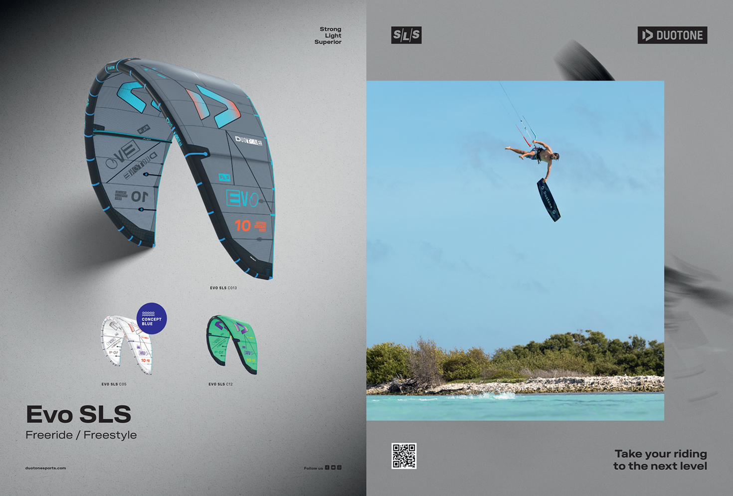 Duotone advert