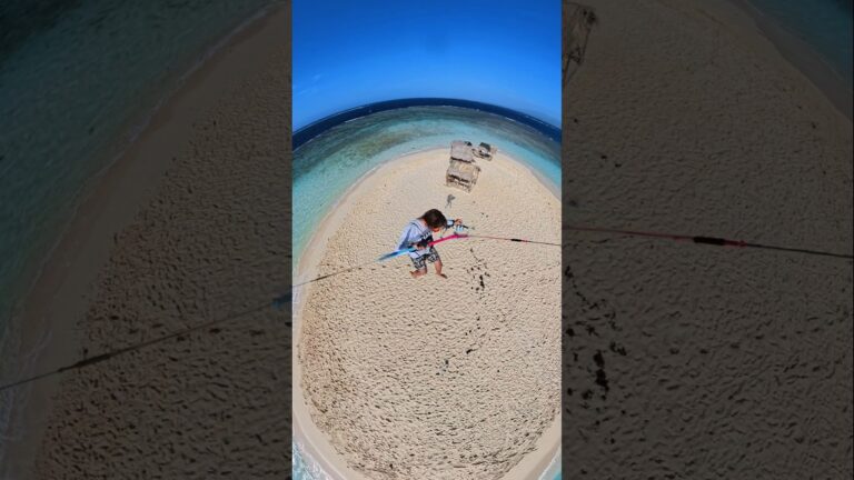 Jumping over an island