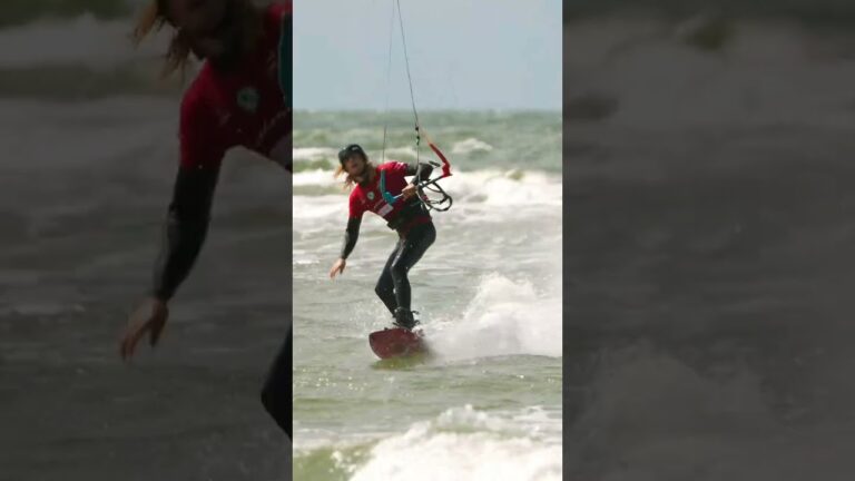 Ben Szente getting comfortable at SPO #kiteboarding