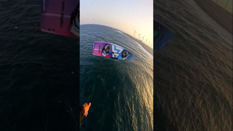 The art of kitesurfing ‍