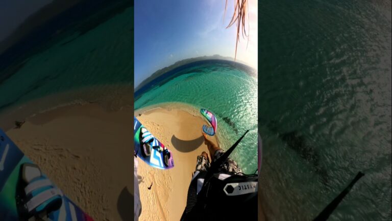 Jumping over my friend in paradise